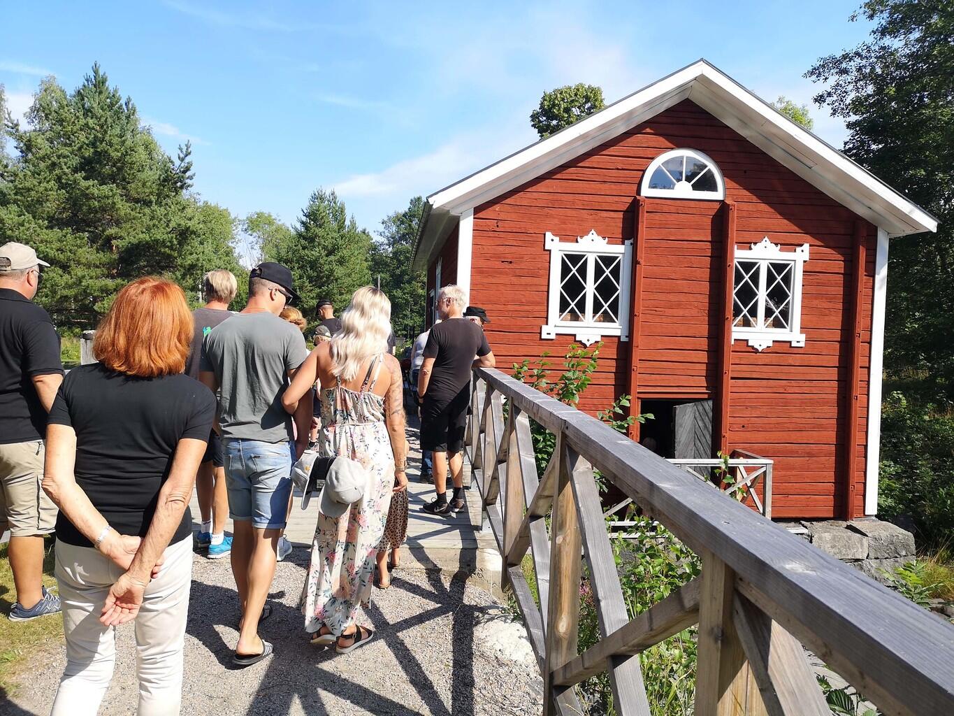 Gemenskap i Föreningen Hyttan – foto Aja Axlund