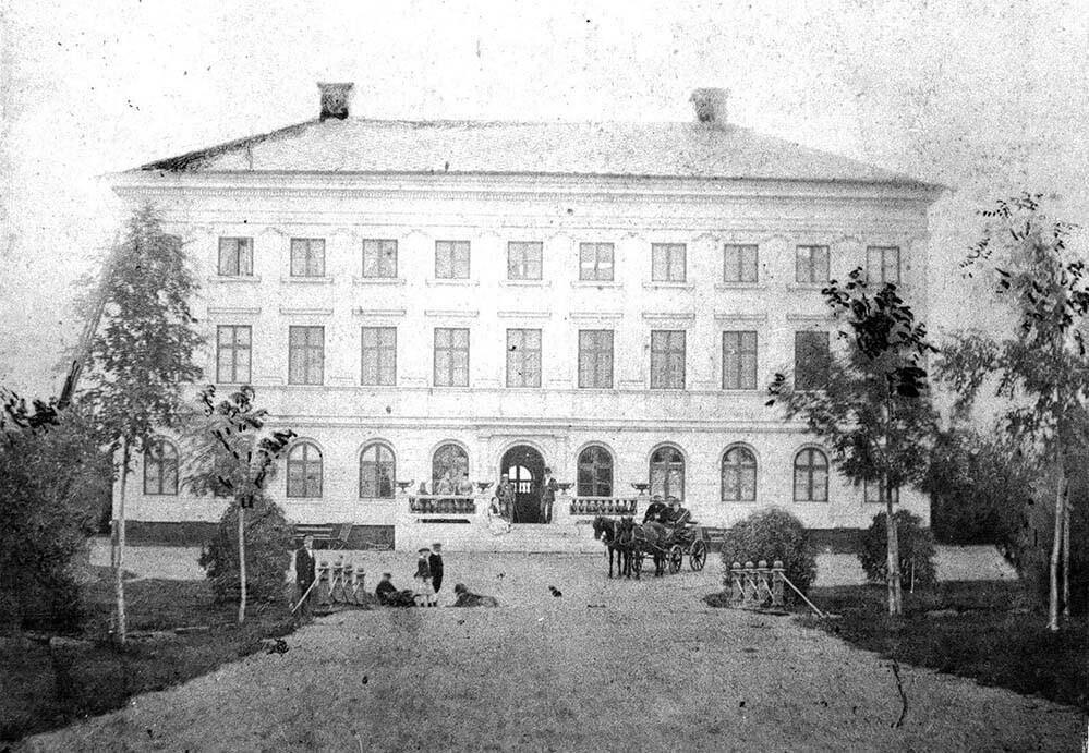 Axmar slott sent 1800-tal, arkiv Föreningen Hyttan